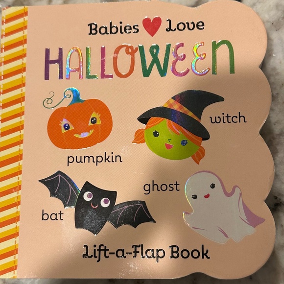 *GENTLY USED* Babies Love Halloween: Lift a Flap Board Book - Picture 1 of 6